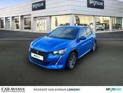 Bleu vertigo (v) Utilisé 2021 Peugeot e-208 Allure Citadine | 14 990 € (Prix juste)