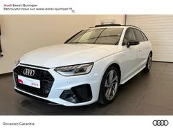 Blanc glacier métallisé Utilisé 2022 Audi A4 S-Line Break | 45 400 €