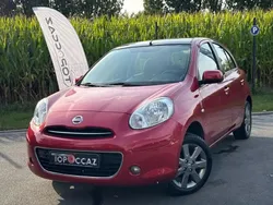 Rouge Utilisé 2013 Nissan Micra Tekna Citadine | 6 490 € (Super prix)