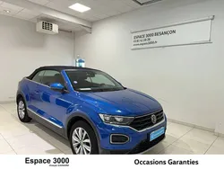 Bleu Utilisé 2021 VW T-Roc Cabriolet Cabriolet | 25 990 € (Prix juste)