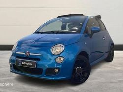 Bleu Utilisé 2014 Fiat 500C Club Cabriolet | 10 299 € (Prix assez cher)