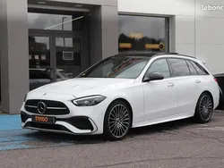 Blanc Utilisé 2021 Mercedes C220 AMG line Break | 34 990 €