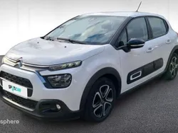 Blanc Utilisé 2021 Citroën C3 Feel Citadine | 12 489 € (Prix assez cher)