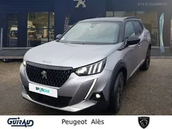 Gris Utilisé 2021 Peugeot 2008 GT SUV | 18 970 € (Prix juste)