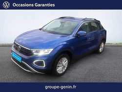 Bleu Occasion 2024 VW T-Roc Life SUV | 29 900 € (Prix juste)