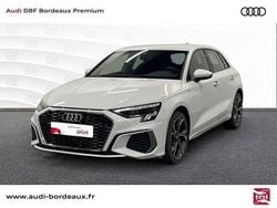 Blanc glacier métallisé Occasion 2023 Audi A3 S-Line | 30 990 € (Prix juste)