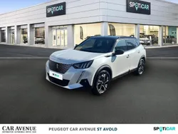 Blanc nacré (n) Utilisé 2022 Peugeot e-2008 GT SUV | 19 997 € (Bon prix)