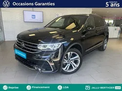 Noir Utilisé 2022 VW Tiguan Allspace R-line SUV | 37 490 € (Prix juste)