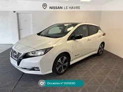 Blanc Utilisé 2018 Nissan Leaf Citadine | 12 900 € (Prix assez cher)