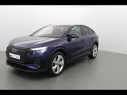 Bleu navarre métallisé Utilisé 2024 Audi Q4 Sportback e-tron Design SUV | 43 890 € (Super prix)