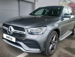 Gris Utilisé 2021 Mercedes GLC220 AMG line | 41 490 € (Prix juste)