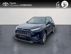Bleu Utilisé 2024 Toyota RAV4 Hybrid Lounge SUV | 42 290 € (Prix juste)