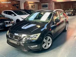 Noir Utilisé 2014 Seat Leon FR Break | 13 780 € (Prix juste)