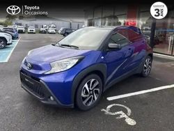 Biton bleu genièvre métal/toit noir Utilisé 2024 Toyota Aygo X Design SUV | 14 990 €