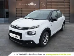 Blanc Utilisé 2019 Citroën C3 PureTech Citadine | 9 490 € (Prix juste)
