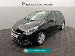 Noir Utilisé 2019 Peugeot 208 Signature Sky Citadine | 10 490 € (Prix assez cher)