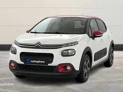 Blanc Utilisé 2018 Citroën C3 Feel Citadine | 8 999 € (Prix assez cher)