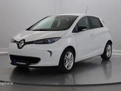 Blanc Utilisé 2019 Renault Zoe Zen Citadine | 9 999 € (Prix assez cher)
