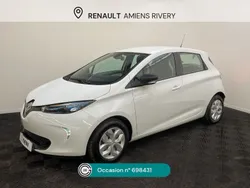Blanc Utilisé 2018 Renault Zoe Life Citadine | 7 990 € (Prix assez cher)