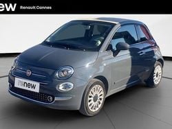 Gris Utilisé 2017 Fiat 500C Lounge Cabriolet | 10 899 € (Bon prix)