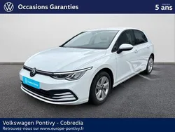 Blanc Utilisé 2022 VW Golf VIII Business | 19 990 € (Prix juste)