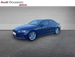 Bleu navarre métallisé Utilisé 2024 Audi A4 Competition Berline | 40 990 € (Prix assez cher)