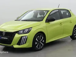 Jaune Utilisé 2024 Peugeot 208 Active Citadine | 15 499 € (Prix juste)