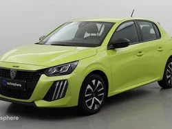 Jaune Nouvelle 2024 Peugeot 208 Active Citadine | 16 299 € (Bon prix)
