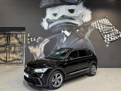 Noir Occasion 2021 VW Tiguan R-line SUV | 34 990 € (Prix assez cher)