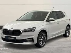 Blanc Utilisé 2022 Skoda Fabia Style Berline | 18 999 € (Prix juste)
