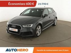 Gris Utilisé 2019 Audi A3 Sportback Sport Berline | 21 190 € (Prix juste)