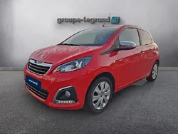Rouge Utilisé 2021 Peugeot 108 Style Citadine | 8 980 € (Prix juste)