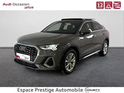Gris chronos métallisé Utilisé 2021 Audi Q3 Sportback S-Line SUV | 38 790 € (Prix juste)
