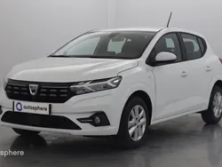 Blanc Utilisé 2022 Dacia Sandero Comfort Citadine | 12 999 € (Bon prix)