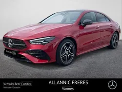 Rouge Utilisé 2024 Mercedes CLA220 AMG line Berline | 48 890 €