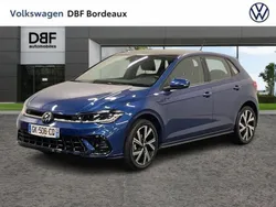 Bleu Utilisé 2022 VW Polo R-line Berline | 20 499 € (Prix juste)