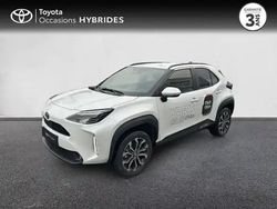 Blanc lunaire nacré Utilisé 2025 Toyota Yaris Hybrid Design SUV | 29 300 € (Prix cher)