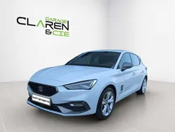 Blanc Utilisé 2024 Seat Leon FR Berline | 26 553 € (Prix juste)