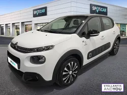 Blanc Utilisé 2019 Citroën C3 PureTech Citadine | 8 990 € (Prix juste)
