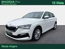 Blanc cristal Utilisé 2023 Skoda Scala Citadine | 18 490 € (Super prix)