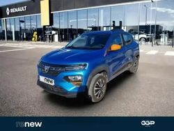 Bleu cenote métallisé Occasion 2021 Dacia Spring Comfort Plus Citadine | 7 980 € (Prix juste)