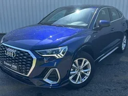 Bleu navarre métallisé Utilisé 2024 Audi Q3 Sportback S-Line SUV | 48 980 € (Prix assez cher)