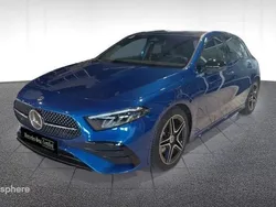Bleu spectral métallisé Utilisé 2024 Mercedes A180 AMG line Berline | 37 990 € (Prix cher)