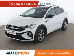 Blanc Utilisé 2023 VW Taigo R-line SUV | 23 590 € (Prix juste)