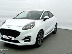 Blanc Occasion 2021 Ford Puma ST-Line SUV | 16 486 € (Prix juste)
