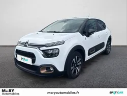 Blanc Utilisé 2022 Citroën C3 PureTech Citadine | 12 990 € (Prix juste)