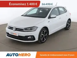 Blanc Utilisé 2019 VW Polo R-line Citadine | 15 090 € (Prix juste)
