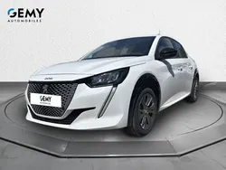 Blanc Utilisé 2021 Peugeot e-208 Active Citadine | 14 750 € (Prix juste)