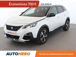 Blanc Utilisé 2020 Peugeot 3008 GT-line SUV | 17 390 € (Prix juste)