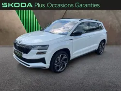 Blanc Utilisé 2025 Skoda Karoq SportLine SUV | 37 990 € (Prix cher)